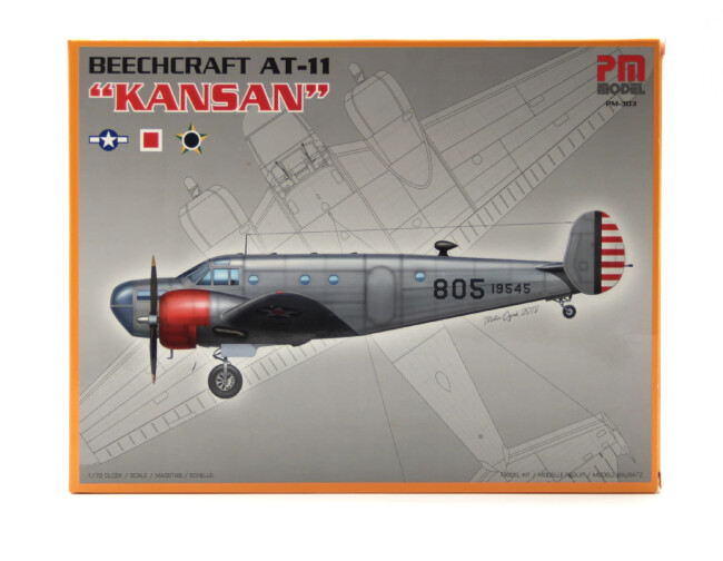 Pm Model Maket Eğitim - Bombardıman Uçağı Beechcraft AT-11 KANSAN 1:72 Ölçek PM-303 - PM MODEL MAKET