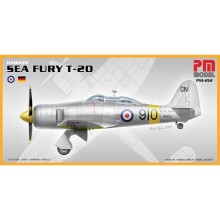 PM Model Maket Uçak 1:72 Ölçek Hawker Sea Fury T-20 N:Pm-212 - PM Model