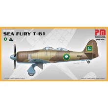 Pm Model Maket Uçak 1:72 Ölçek Hawker Sea Fury T-61 N:Pm-214 - PM Model