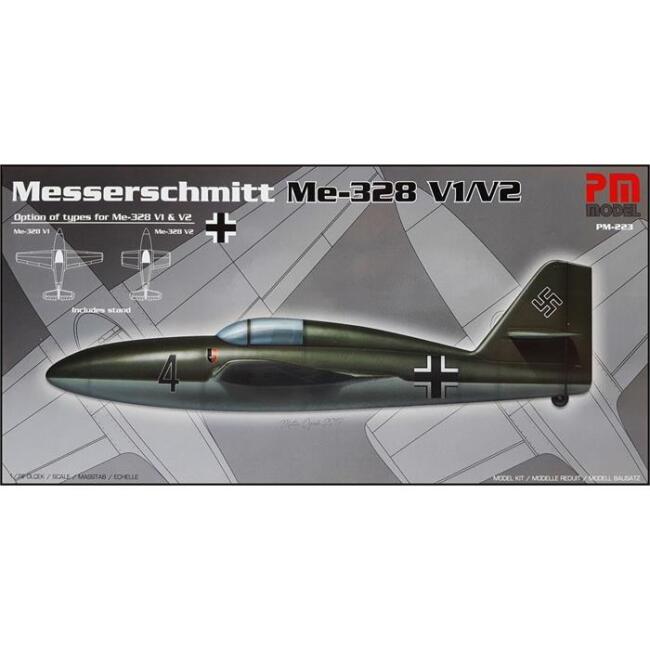 Pm Model Maket Uçak 1:72 Ölçek Messerschmitt Me-328 V1/V2 N:Pm-223 - 1