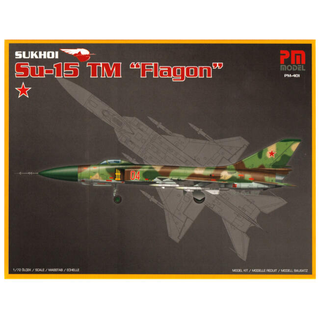 Pm Model Maket Uçak 1:72 Ölçek Su-15 TM Flagon N:Pm-401 - 1