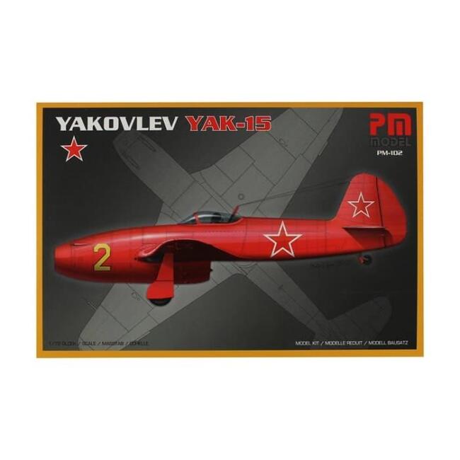 Pm Model Maket Uçak 1:72 Ölçek Yakovlev Yak-15 N:Pm-102 - 1