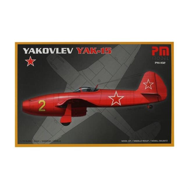 Pm Model Maket Uçak 1:72 Ölçek Yakovlev Yak-15 N:Pm-102 - 2