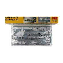 Pm Model Maket Uçak Dassault Mirage III 1:72 Ölçek PM-207 - PM Model (1)