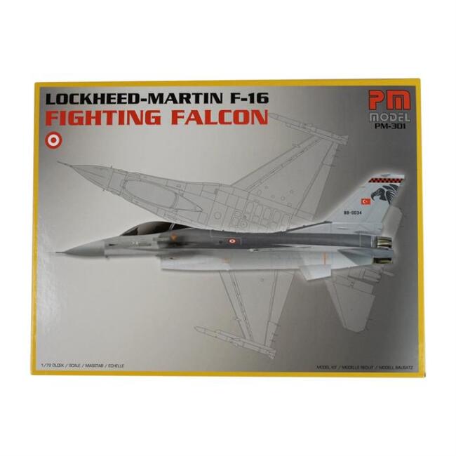 Pm Model Maket N:301 Askeri Uçak 1/72 F-16 Lockheed-Martın Fıghtıng Falcon - 1