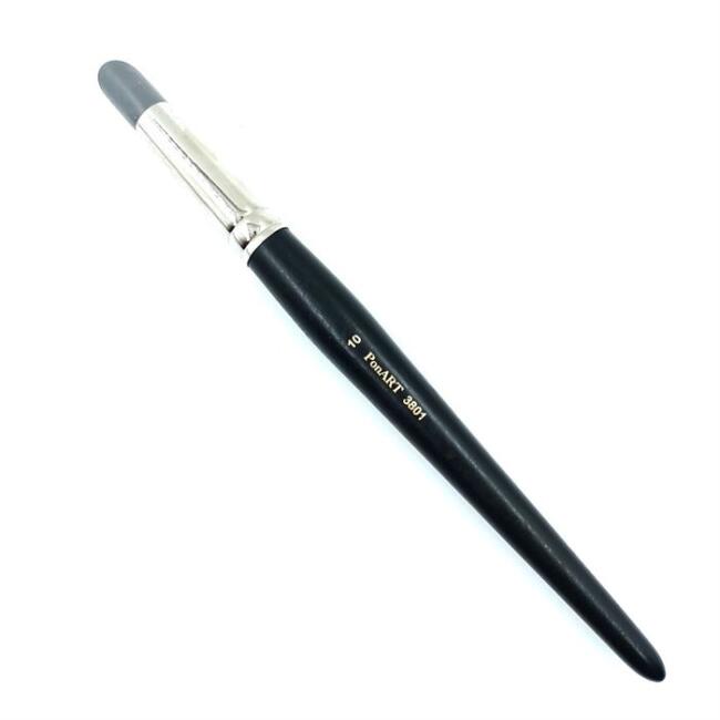 PonART Seri 3801 Kauçuk Fırça Geyik Ayağı No:10 - 3