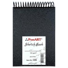 PonART Skecth Book Üstten Spiralli Eskiz Defteri 100 g A4 70 Yaprak - Ponart