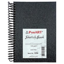 PonART Skecth Book Yandan Spiralli Eskiz Defteri 100 g A4 70 Yaprak - Ponart