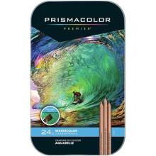 Prismacolor Metal Kutu Suluboya Kalemi 24 Renk - Prismacolor