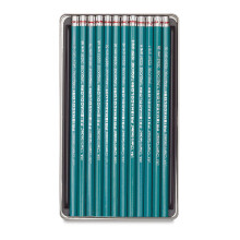 Prismacolor Turquoise Dereceli Kalem Seti 12’li Metal Kutu H-9B - Prismacolor (1)