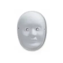 Puti Karton Maske Şişman Surat 5183 - 1