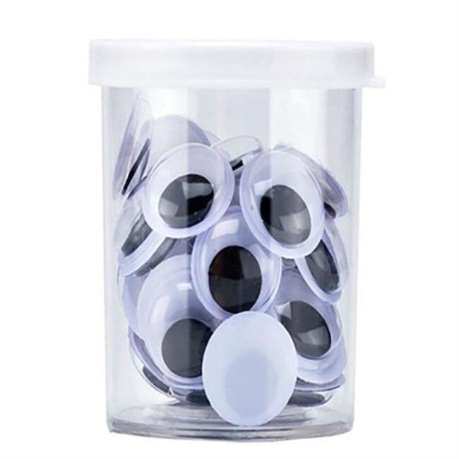 Puti Oynar Göz Siyah 10 mm 35 Adet - 1