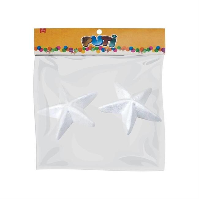Puti Strafor Yıldız 10 cm 2’li - 1