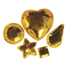 Rayher Akrilik Taş Stiker Sarı - Rayher