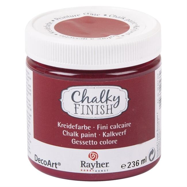 Rayher Chalky Fınısh Burgund 237Ml N:38868297 - 2