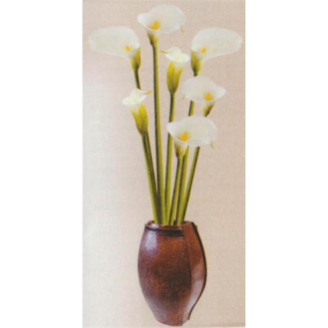 Rayher Duvar Sticker Orkide 34-66 cm - 1
