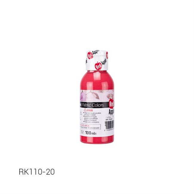 Red Apple Kumaş Boyası 100 ml Pembe 20 - 1