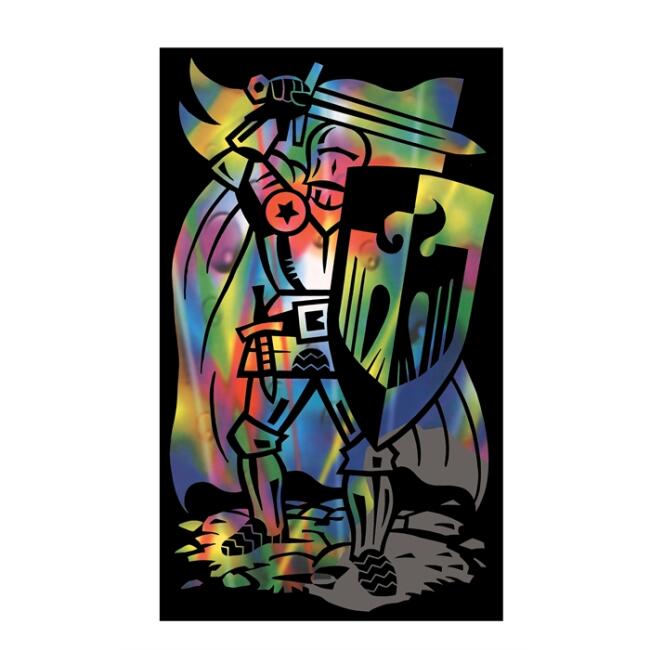 Reeves Gökkuşağı Gravür Kazıma Seti Kral - 1