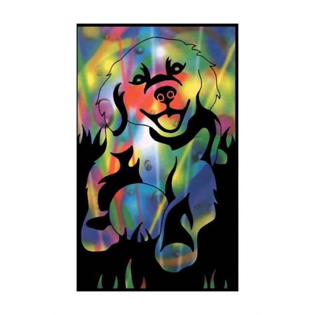 Reeves Gökkuşağı Gravür Kazıma Seti Yavru Köpek - 1