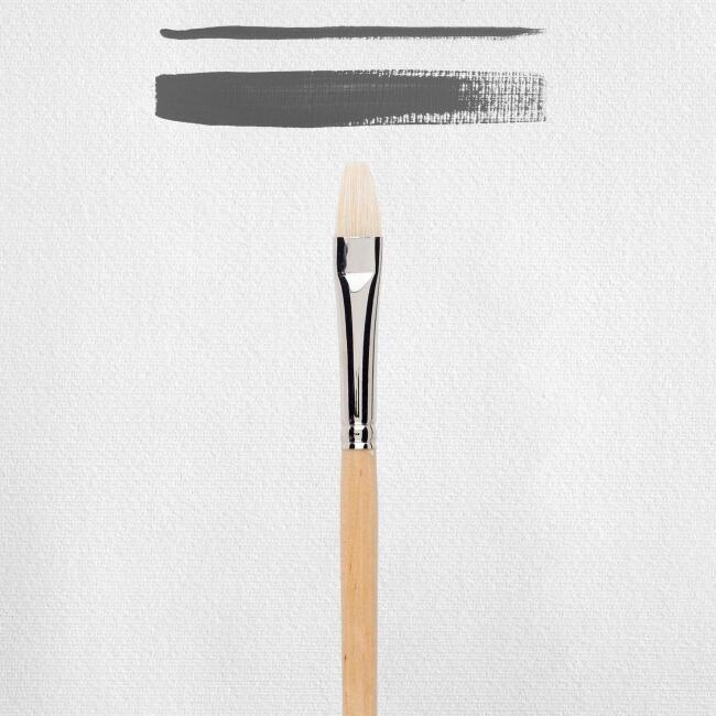 Rembrandt 200 Naturel Domuz Kılı Akrilik ve Yağlı Boya Fırçası No:12 - 2