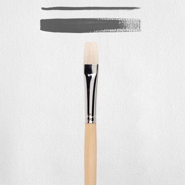 Rembrandt 200 Naturel Domuz Kılı Akrilik ve Yağlı Boya Fırçası No:14 - 2