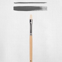 Rembrandt 200 Naturel Domuz Kılı Akrilik ve Yağlı Boya Fırçası No:8 - 4