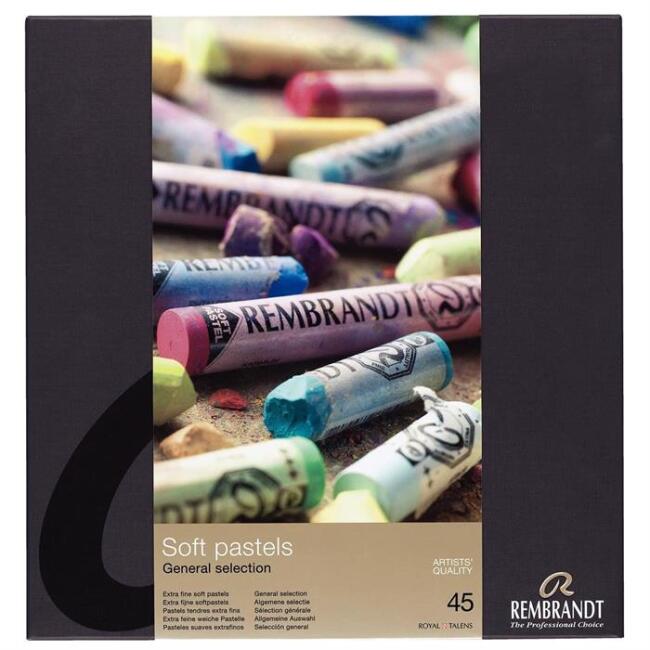 Rembrandt Soft Pastel Boya 45’li General Selection Tam Boy - 5