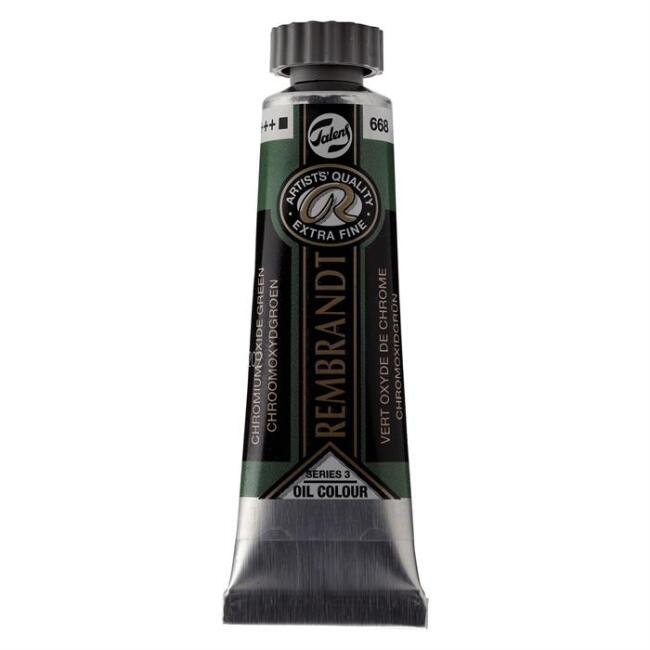 Talens Rembrandt Extra-Fine Yağlı Boya 40 ml Seri 3 Chromium Oxide Green 668 - 41