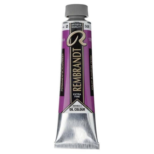 Talens Rembrandt Extra-Fine Yağlı Boya 40 ml Seri 3 Permanent Blue Violet 568 - 6