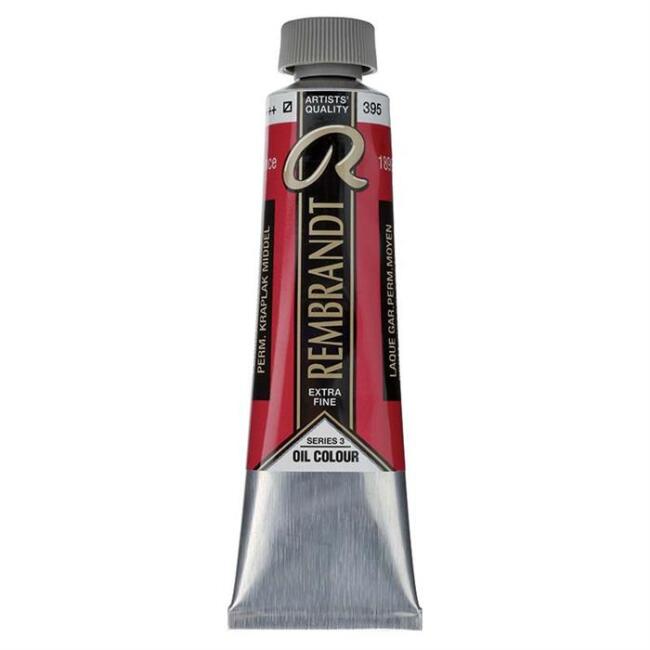 Talens Rembrandt Extra-Fine Yağlı Boya 40 ml Seri 3 Permanent Madder Medium 395 - 11