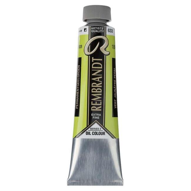 Talens Rembrandt Extra-Fine Yağlı Boya 40 ml Seri 3 Permanent Yellow Green 633 - 9