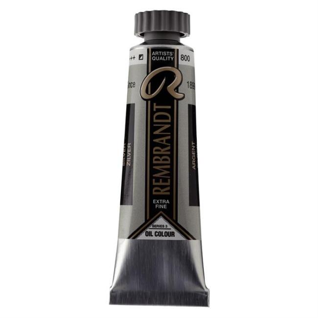 Talens Rembrandt Extra-Fine Yağlı Boya 40 ml Seri 3 Silver 800 - 19