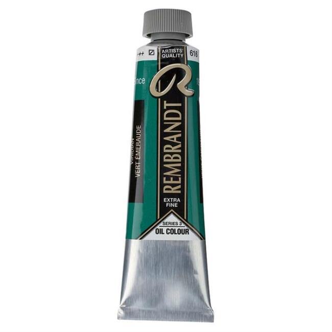 Talens Rembrandt Extra-Fine Yağlı Boya 40 ml Seri 3 Viridian 616 - 17