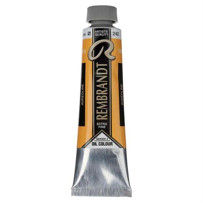 Talens Rembrandt Extra-Fine Yağlı Boya 40 ml Seri 4 Aureoline 242 - 10