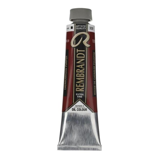 Talens Rembrandt Extra-Fine Yağlı Boya 40 ml Seri 4 Cadmium Red Purple 309 - 23