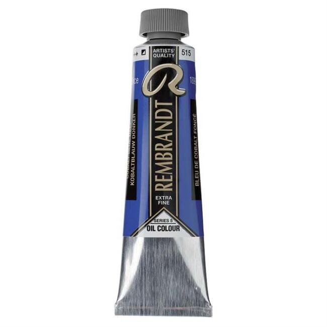 Talens Rembrandt Extra-Fine Yağlı Boya 40 ml Seri 5 Cobalt Blue Deep 515 - 27