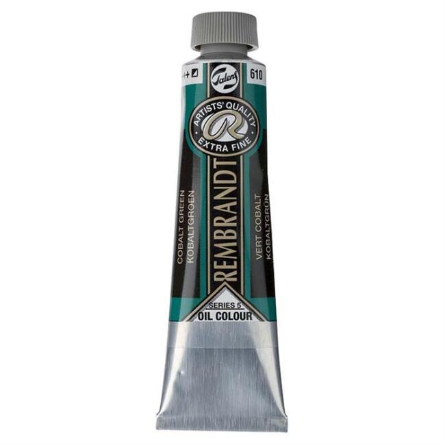Talens Rembrandt Extra-Fine Yağlı Boya 40 ml Seri 5 Cobalt Green 610 - 26