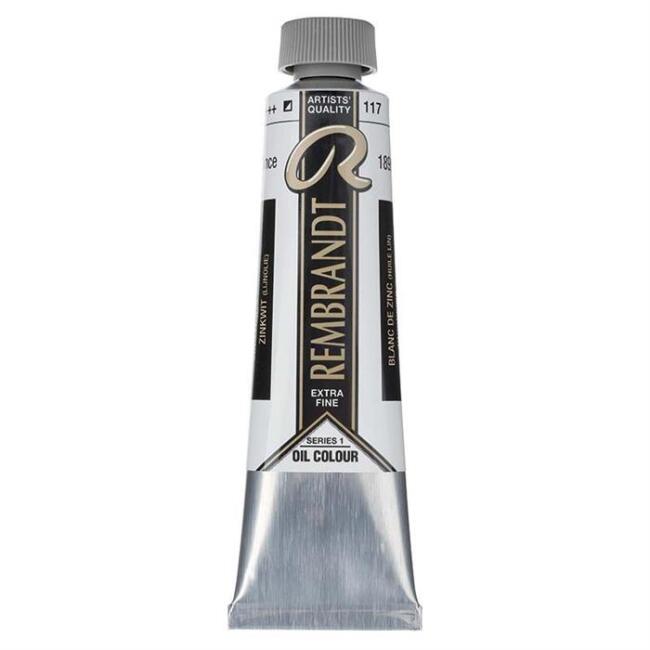 Rembrandt Yağlı Boya 40 ml S:1 N:117 Zinc White - 2