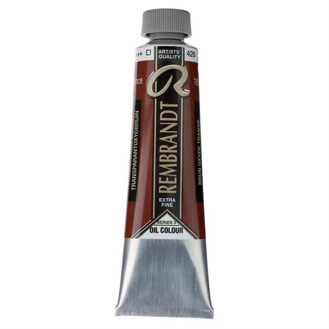 Rembrandt Yağlı Boya 40 ml Seri 3 Transparent Oxide Brown 426 - 2