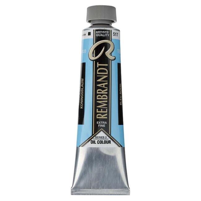 Talens Rembrandt Extra-Fine Yağlı Boya 40 ml Seri 3 King’S Blue 517 - 1