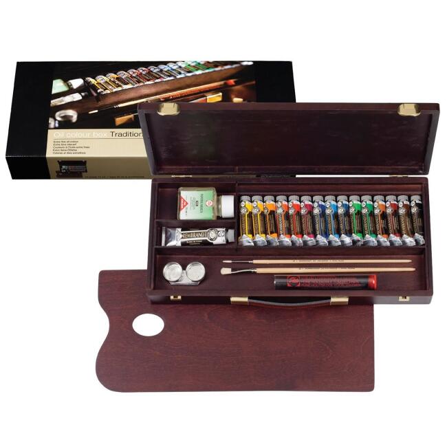 Rembrant Yağlı Boya Takımı Box Master (Ahşap Kutu) N:Rt01840004 - 2
