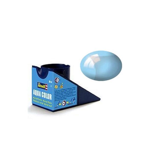 Revell Aqua Color Maket Boyası 18 ml Blue Clear N:36752 - 1