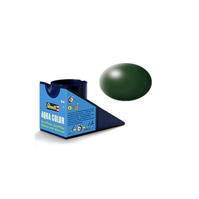 Revell Aqua Color Maket Boyası 18 ml Dark Green Silk Matt N:36363 - 1