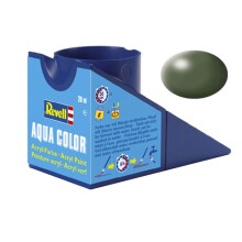 Revell Aqua Color Maket Boyası 18 ml Olive Green Silk Matt N:36361 - 1