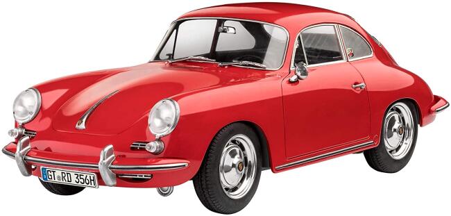 Revell Easy Click Maket Araba 1:16 Porsche 356 B Coupe N:7679 - 2