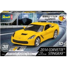 Revell Easy Click Maket Araba 1:25 Ölçek 2014 Corvette Stingray N:7449 - REVELL