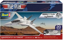 Revell Maket Easy Clıck Askeri Uçak N:04966 1/72 Maverıck’S F-14 Tomcat Top Gun - 4