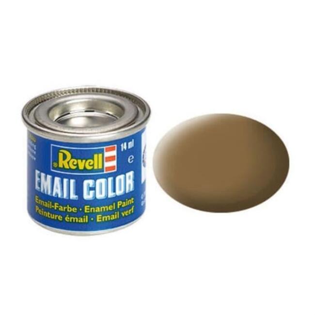 Revell Email Color Maket Boyası 14 ml Dark Earth Matt N:82 - 1