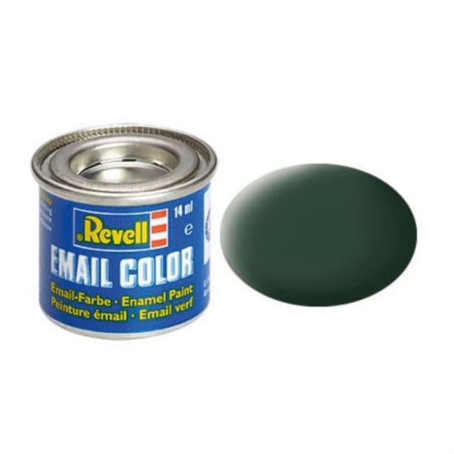 Revell Email Color Maket Boyası 14 ml Dark Green Matt N:68 - 1