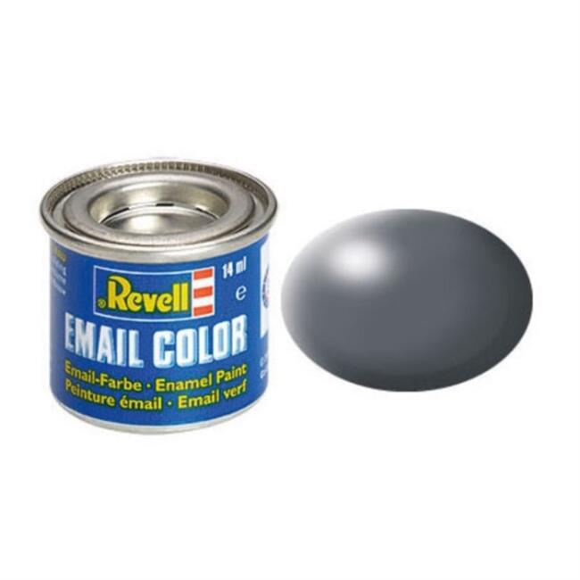 Revell Email Color Maket Boyası 14 ml Dark Grey Silk N:378 - 1